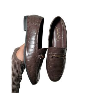 London Rag | Deverell Croc Embossed Loafer